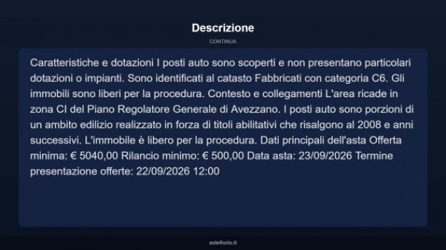 Immobile in asta di 28 m² in vendita a Avezzano - Foto 4