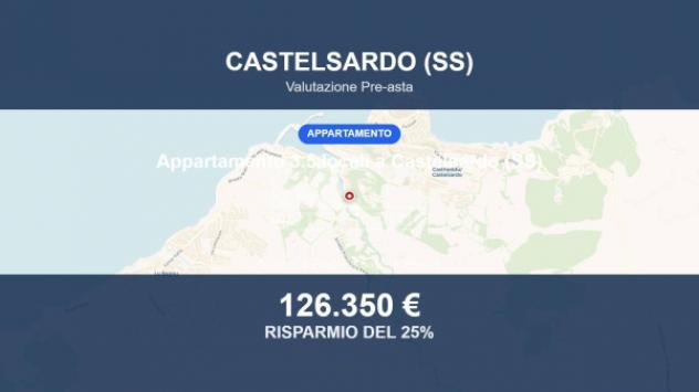 Immobile in asta di 62 m² in vendita a Castelsardo