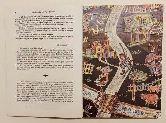 Il giornalino di Gian Burrasca da Vamba Ed.Giunti Marzocco, 1988 perfetto - Foto 4