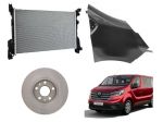 RENAULT TRAFIC frontale cofano fanale ossatura 2021-22-23-24-25-26