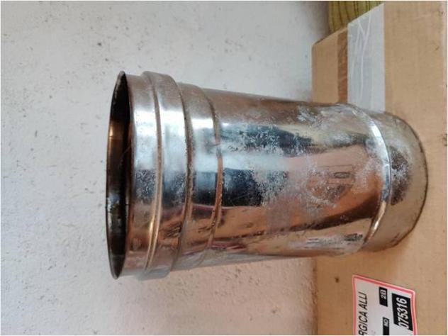 Tubo stufa acciaio marca save fumisteria d.15x50