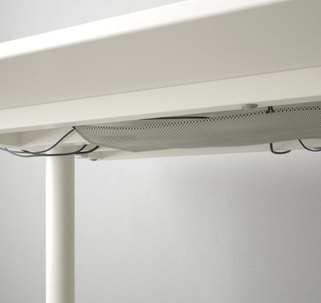 Scrivania Ikea Bekant, bianca. - Foto 4