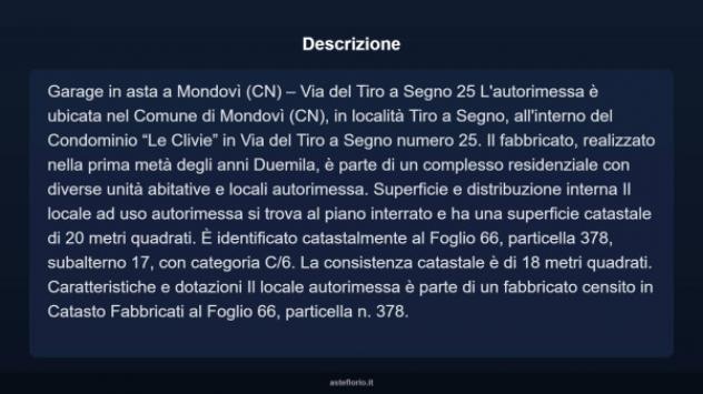 Immobile in asta di 20 m² in vendita a Mondovì - Foto 4
