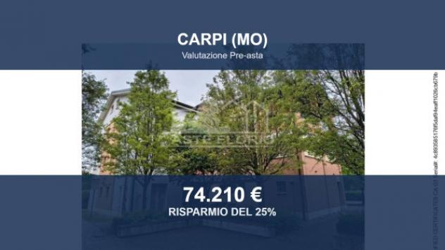 Immobile in asta di 74 m², box auto in vendita a Carpi