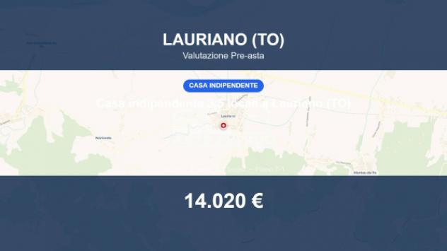 Immobile in asta di 79 m² in vendita a Lauriano
