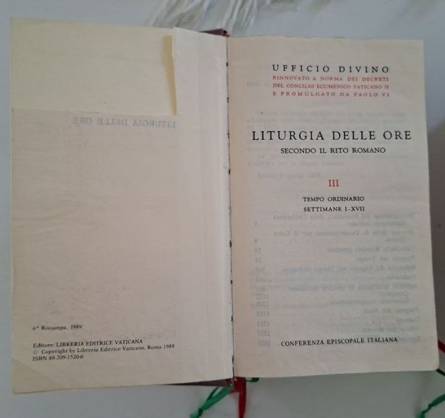 liturgia delle ore  - 4 volumi - serie completa - Foto 5