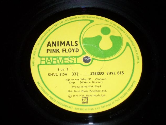 PINK FLOYD - Animals - LP / 33 giri SHVL 815 1° St. 1977 Gatefold Harvest - Foto 5