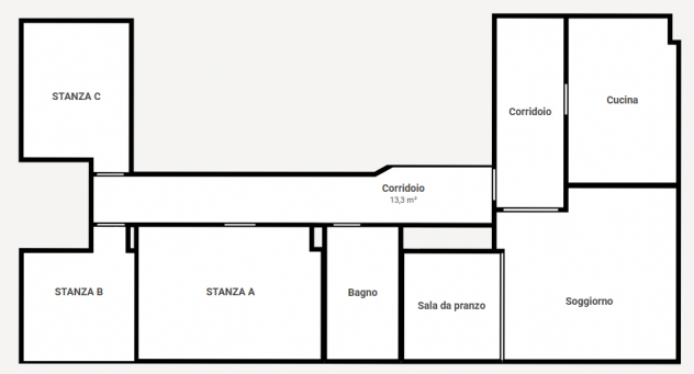 Stanza - Venezia . Rif.: ME-27 A - Foto 20