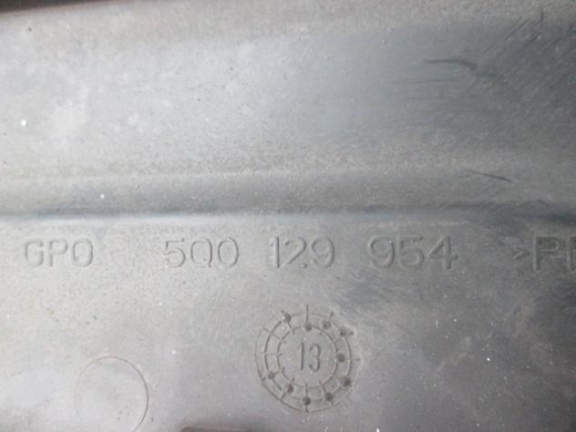 5Q0129954 PLASTICA RIVESTIMENTO BATTICOFANO AUDI A3 1.6 TDI RICAMBIO USATO - Foto 2