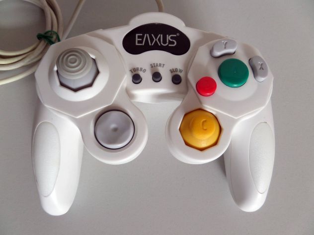 Joypad Nintendo Gamecube compatibile "EAXSUS" bianco - Foto 2