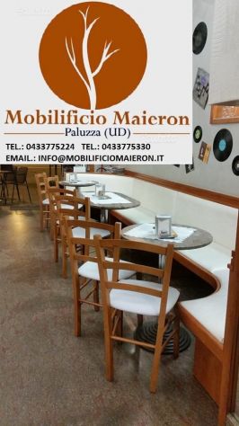 Set Modena Sedie Tavoli Per Arredamento Bar Ristorante Pizzeria Osterie - Foto 9