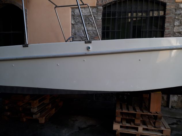 Open lagon 5.50mt con motore Johnson 25cv 2t gambo lungo - Foto 6