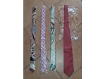 4 Cravatte assortite Monica Narducci nuove made in Italy Colori e Fantasie varie