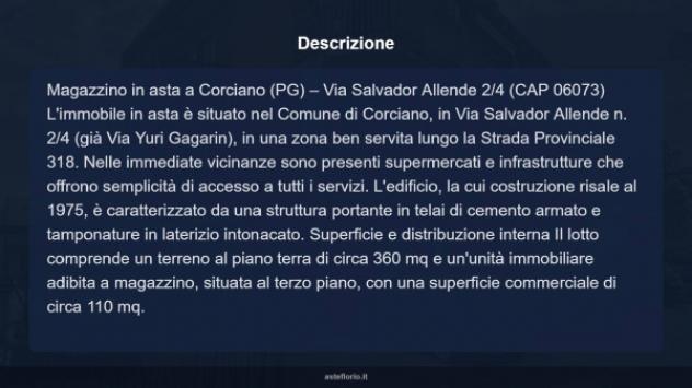 Immobile in asta di 470 m² in vendita a Corciano - Foto 8