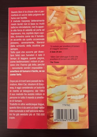 E' FACILE SMETTERE DI FUMARE se sai come farlo, Allen Carr, Ed. Mondolibri 2009 - Foto 6