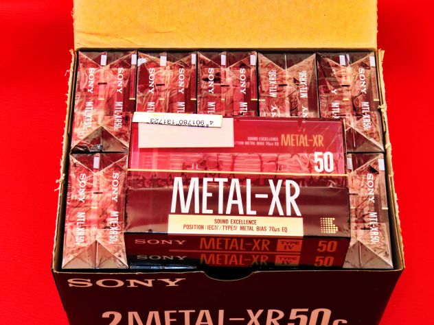 Audio Cassette SONY "METAL-XR 50" BI-PACK - Foto 8