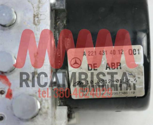 A2215451616 Mercedes CL63 centralina gruppo pompa ABS