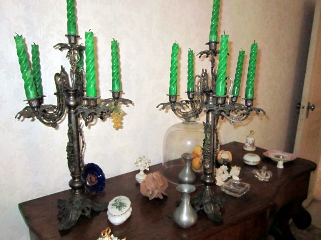 Antica coppia di Candelieri - Foto 3