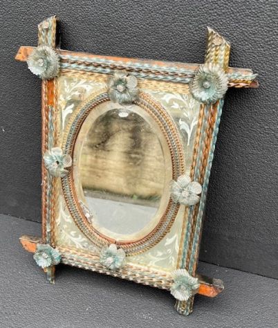 Specchio con Vetro Veneziano - Foto 2