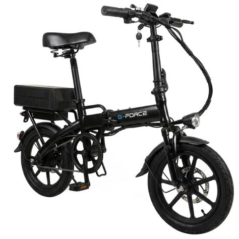G-Force DJ6 E-Bike Pieghevole 400W 48V 12Ah NUOVO - Foto 5