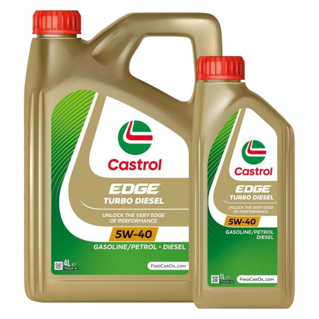 Kit Olio Motore Castrol Edge Td Fst 5W40-5