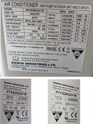 Condizionatore Daikin Dual Split - Abbiategrasso - Usato - Foto 3