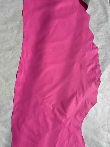 Pelle di vitello fucsia fluorescente - M22 - Foto 6