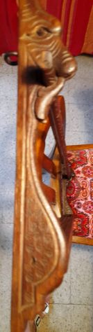 piattaia etnica in legno di teak 80x30 - Foto 6