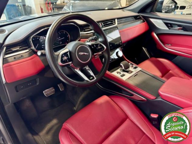 JAGUAR F-Pace 2.0D 204CV AWD aut. R-Dynamic Black *TETTO* rif. 23778905 - Foto 7