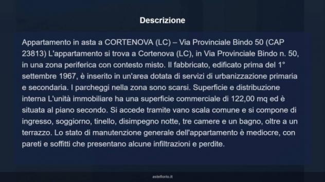 Immobile in asta di 122 m² con più di 5 locali in vendita a Cortenova - Foto 13