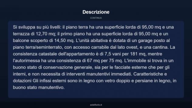 Immobile in asta di 237 m², box auto in vendita a Fabriano - Foto 4