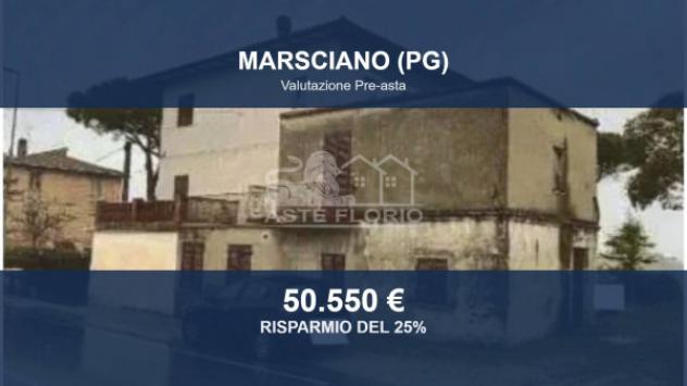 Immobile in asta di 111 m² con più di 5 locali e box auto in vendita a Marsciano