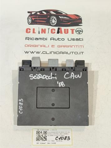 SCATOLA PORTA FUSIBILI VOLKSWAGEN Scirocco Serie (137) 3C8937049E CAW benzina 1984 (0814) - Foto 4
