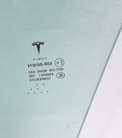 VETRO SCENDENTE ANTERIORE DESTRO TESLA Model S Serie L1S (12) - Foto 14