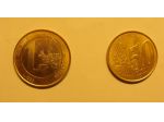 1 EURO E 50 CENTESIMI D'EURO DI LAINO INTELVI COMO - imitazione -