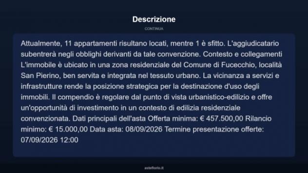 Immobile in asta di 240 m² in vendita a Fucecchio - Foto 7