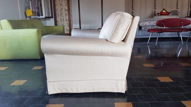 DIVANO 2 POSTI NUOVO IN TESSUTO - FATTO A MANO - Foto 3