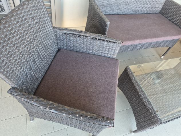 Set da esterno/giardino rattan - Foto 5
