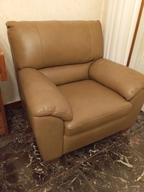 VENDO POLTRONA  IN PELLE  NATUZZI (DIVANI E DIVANI) PRATICAMENTE NUOVA