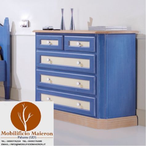 Camere Da Letto Trieste Arredamento Hotel Alberghi Ostelli B&amp;B In Legno Abete - Foto 5