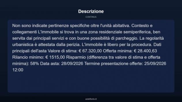 Immobile in asta di 88 m² in vendita a Crotone - Foto 17