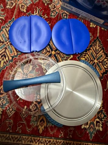 Piatto torta refrigerato con ghiaccioli – con coperchio trasparente – nuovo - Foto 4