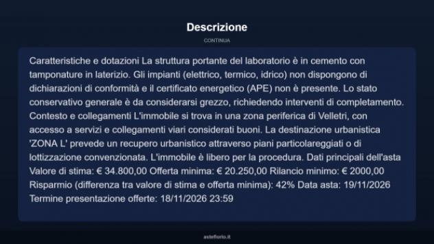 Immobile in asta di 87 m² in vendita a Velletri - Foto 8