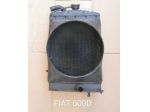 RADIATORE MOTORE PER FIAT 600D ORIGINALE IN OTTONE 4169991 4322153