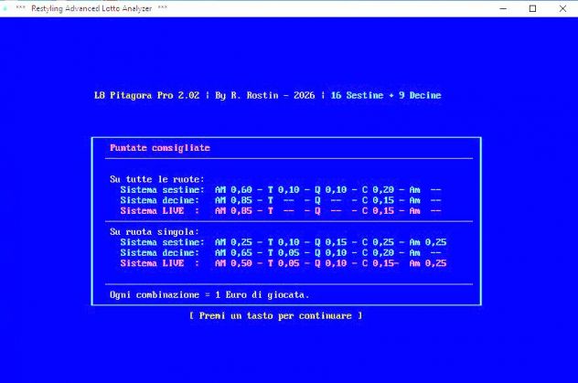 L8 PITAGOTA Pro Advanced LOTTO Analyzer New Software - Foto 3