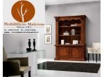 Mobili Classici Rustici Messina Libreria 2 porte e 2 ripiani stile  Cod 11427