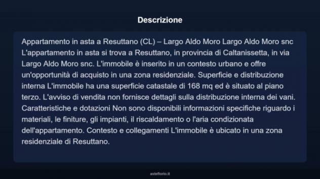 Immobile in asta di 168 m² in vendita a Resuttano - Foto 3