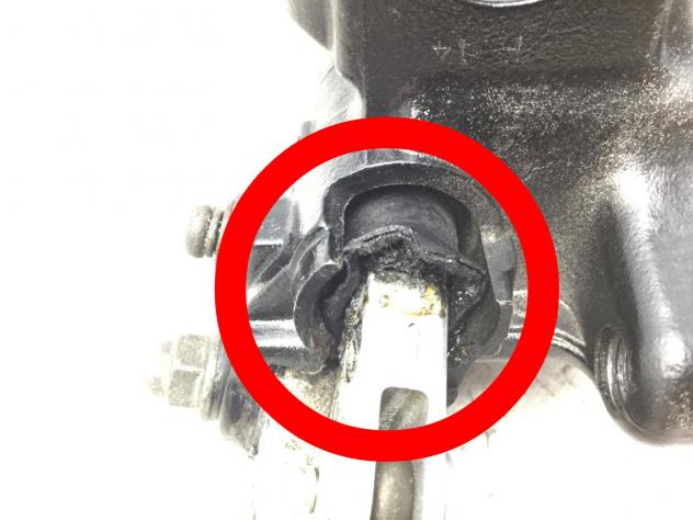 HONDA HORNET 600 POMPA DESTRA FRENO ANTERIORE GOMMINO ROTTO 2001 PC36A02F - Foto 8