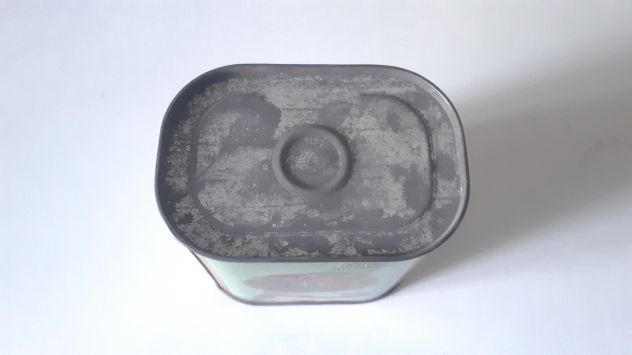 scatola latta metallo antica vintage purity olio giov di cola anni 1800 ottima - Foto 6