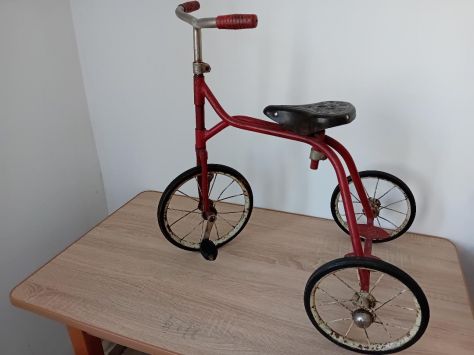 Triciclo anni 30 giocattolo d'epoca - Foto 10